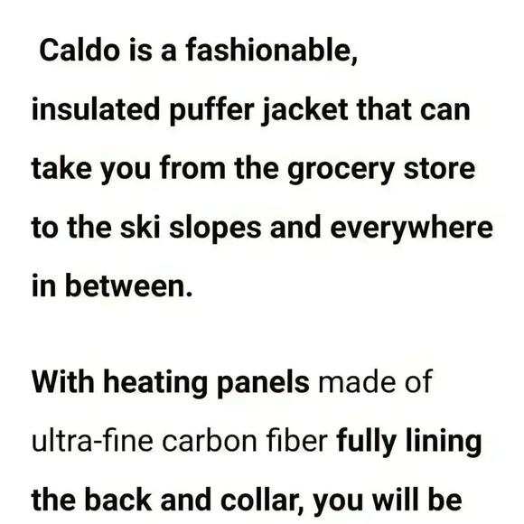 Caldo-X Rechargeable Puffer   - Picture 13 of 13